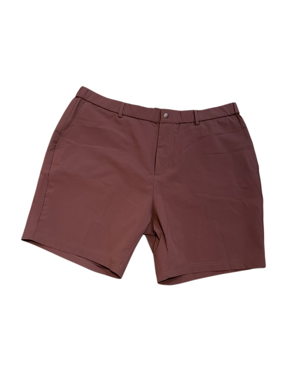 Bearbottom Tour Shorts Mens Size XL Stretch 7 Inch Inseam Performance Burgundy